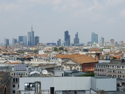 Mailand von oben